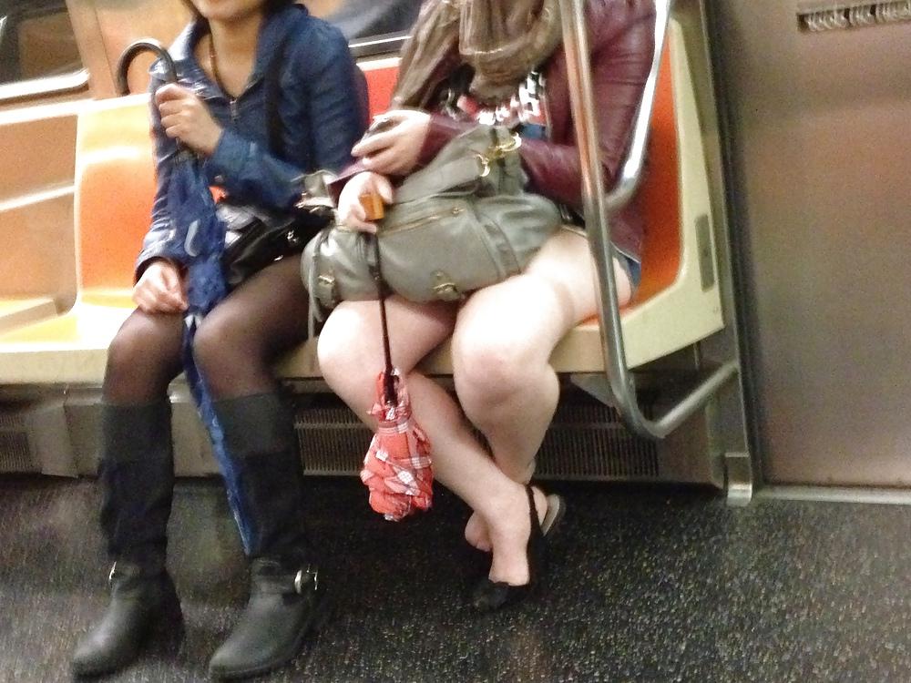 10P Some candid shots...some from nyc subway sluts