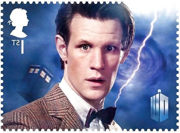 16P Doctor Who 50th Anniversary Stamps