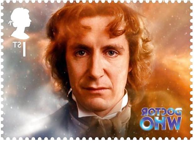 16P Doctor Who 50th Anniversary Stamps