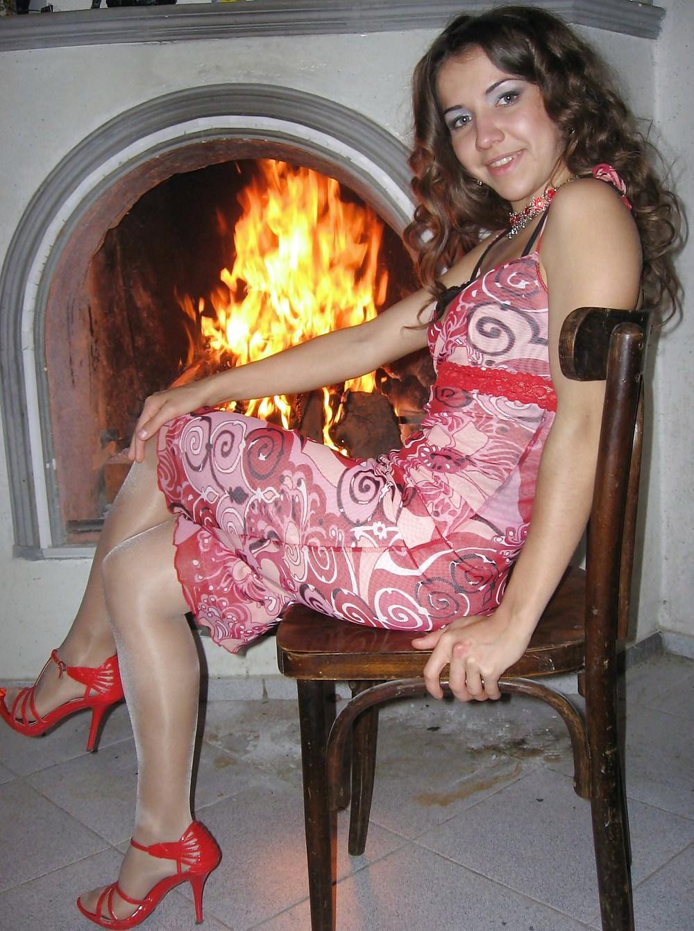25P Pantyhose Upskirt mix