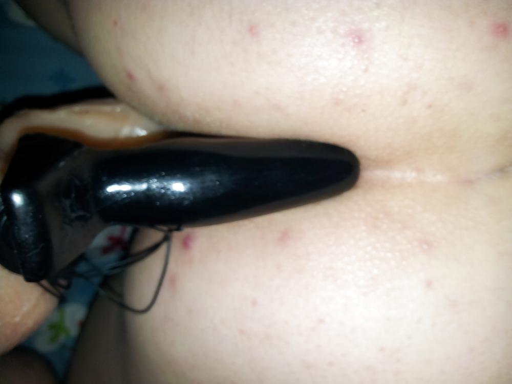 5P Wifes new butt plug