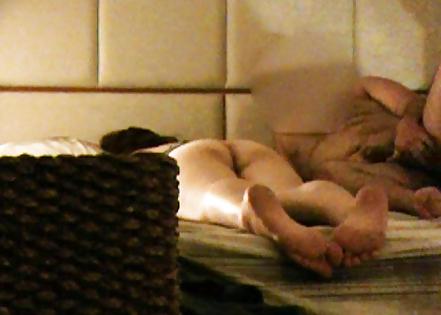 10P Korean amateur shaved pussy, snapshot from hidden cam video