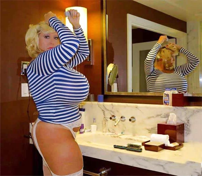 21P Kayla: Fake Monster Tits