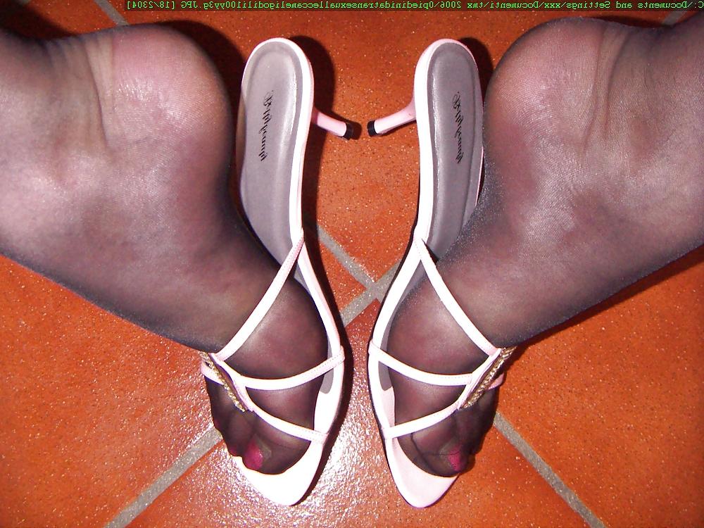 20P Pantyhose shemale symonax77 collant pink sex