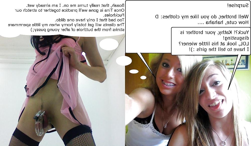 17P Feminization Captions