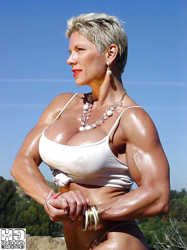 24P Muscle female dyke