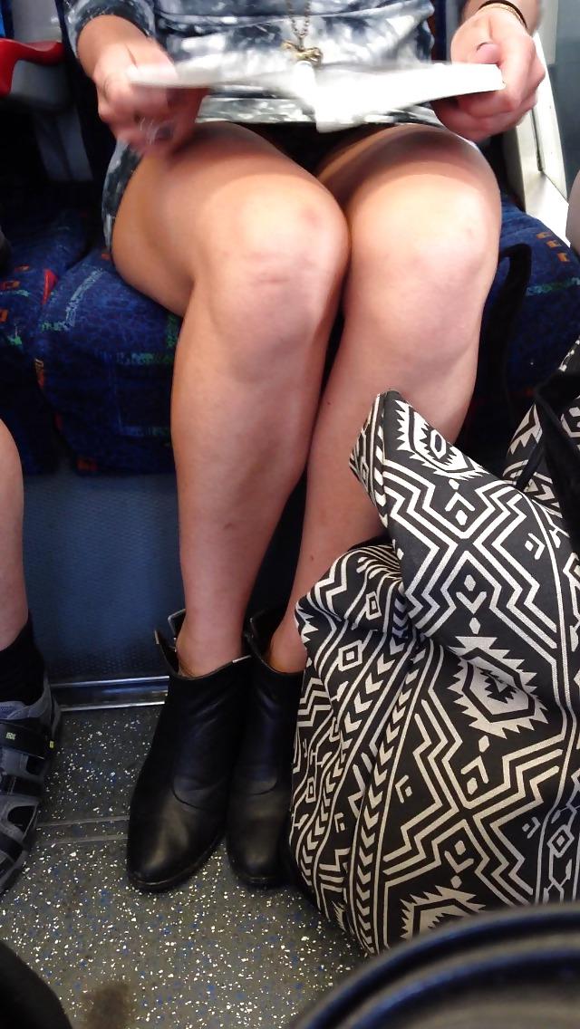 4P Train Upskirt'd