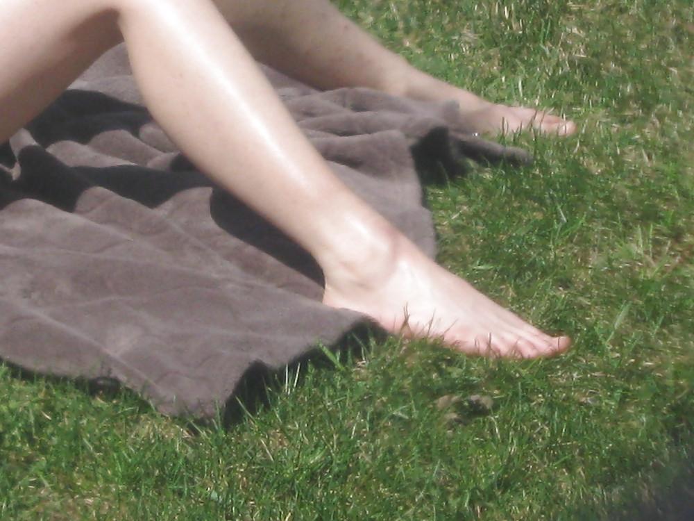 13P My nextdoor neibor sun tanning