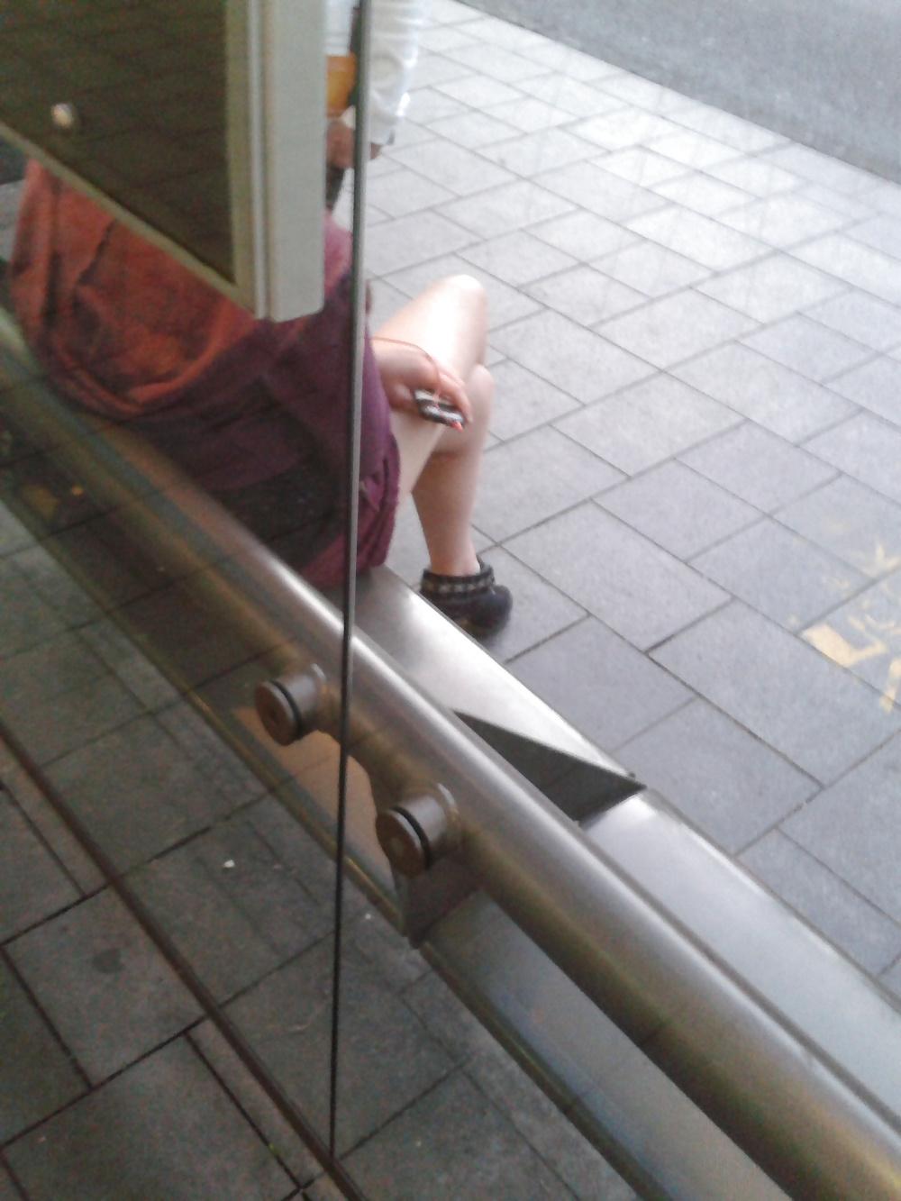 19P Pantyhose Street Amateur