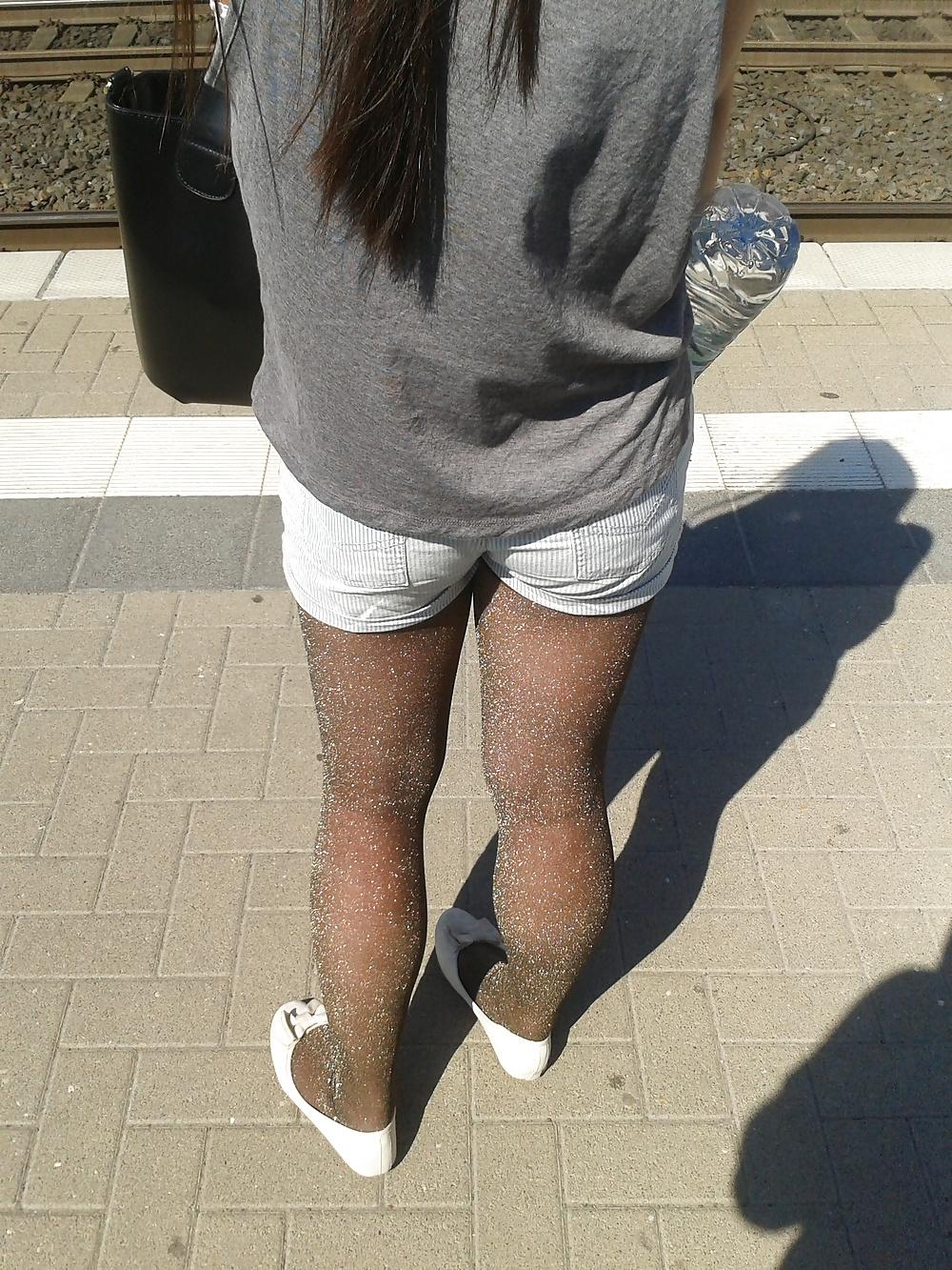 19P Pantyhose Street Amateur