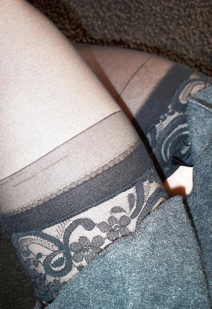 20P Black Stockings & Pantyhose
