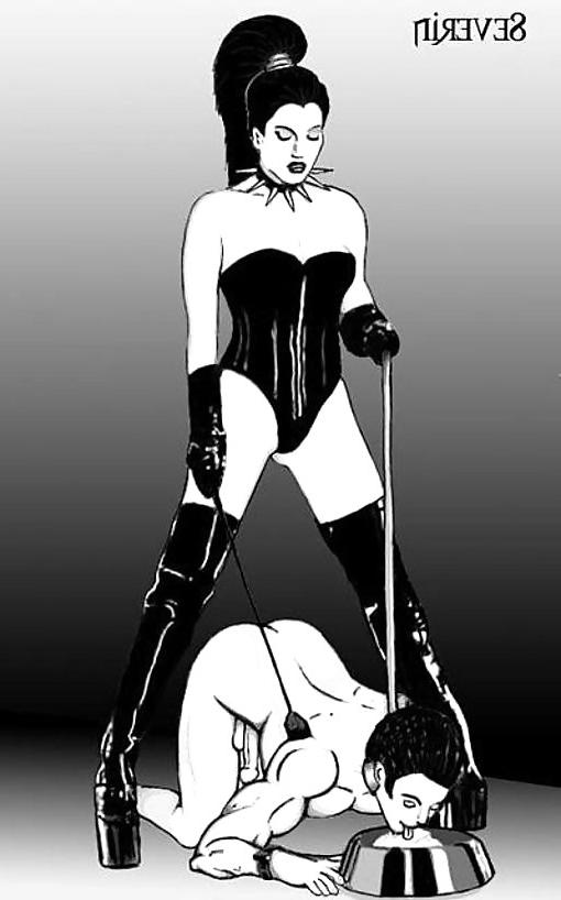 21P Fem-Dom-Cartoons Teil 3