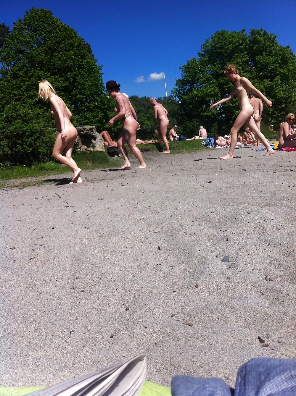 10P Scandinavin nude beach