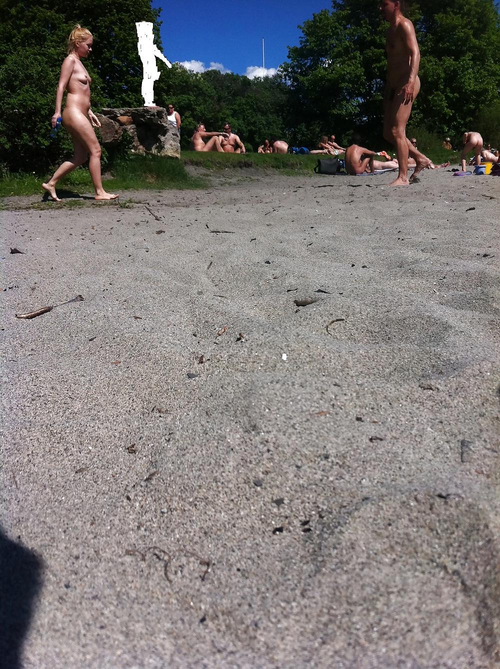 10P Scandinavin nude beach