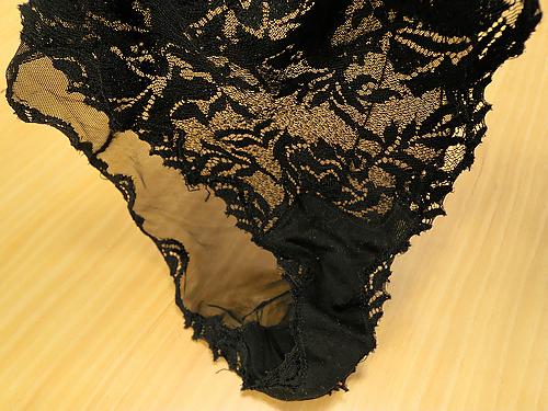 25P Panties from a friend - black