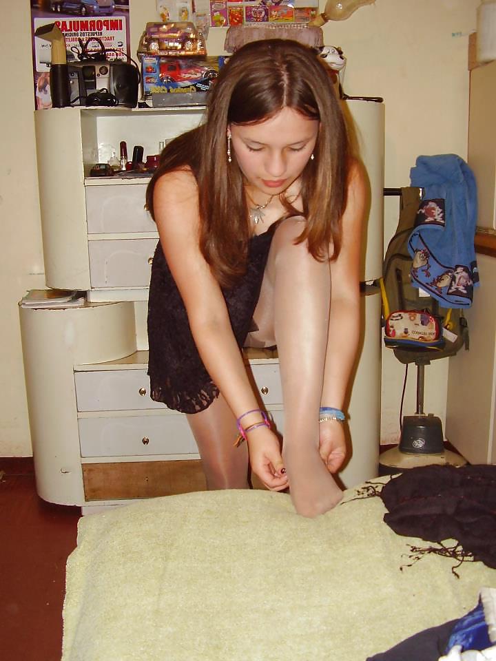 25P Pantyhose amateur  - mujeres en pantimedias 3