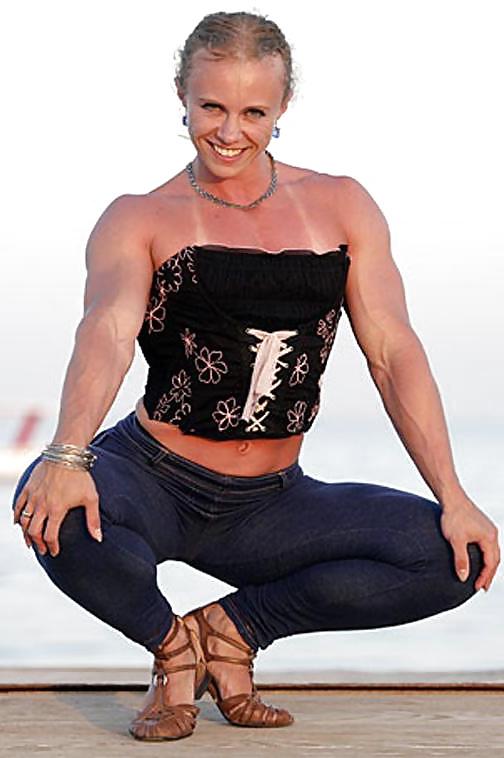 25P Russian Female bodybuilder - Elena Shportun
