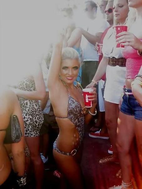 25P More slags on holiday. 