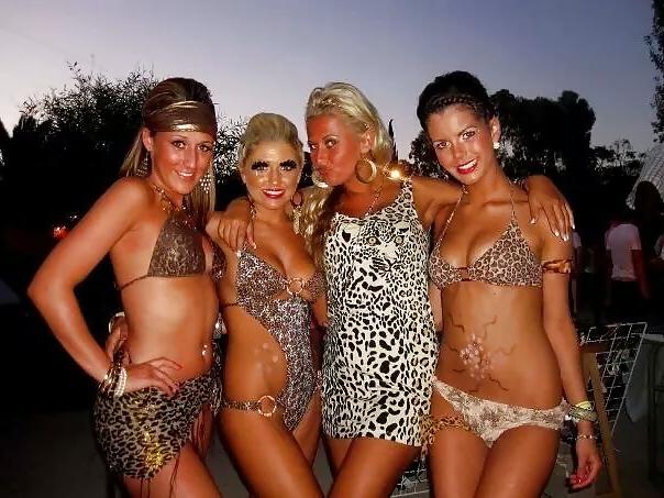 25P More slags on holiday. 