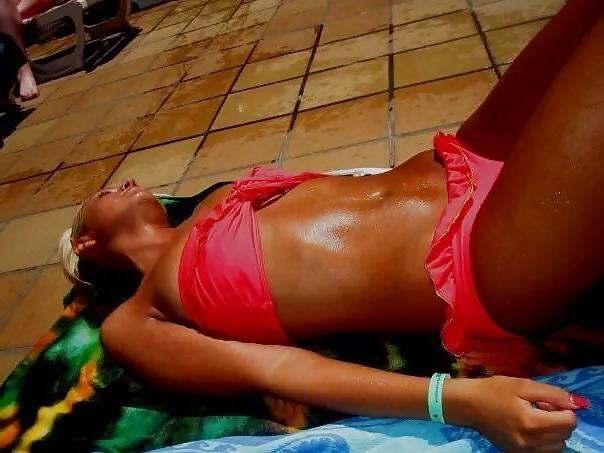 25P More slags on holiday. 
