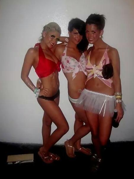 25P More slags on holiday. 