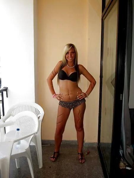 25P More slags on holiday. 