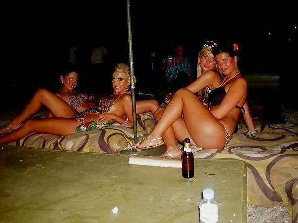 25P More slags on holiday. 