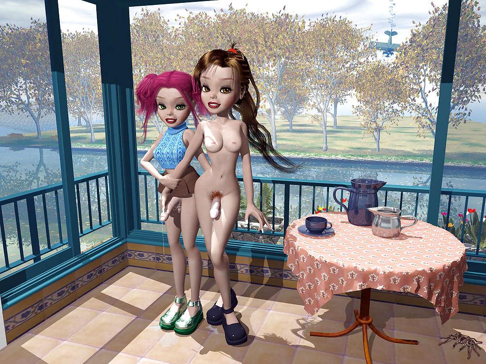 25P 3D Shemale and Futa