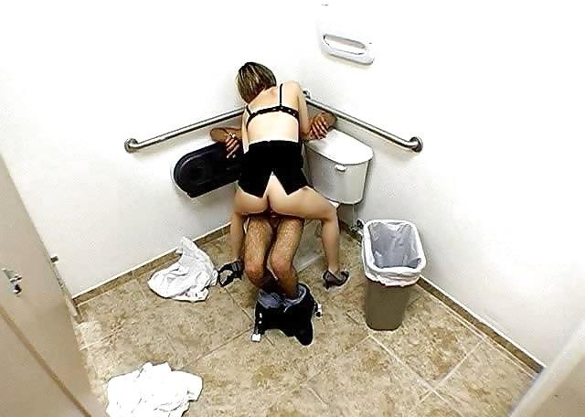 15P Young Couple Recorded by a Hidden Cam at Toilet
