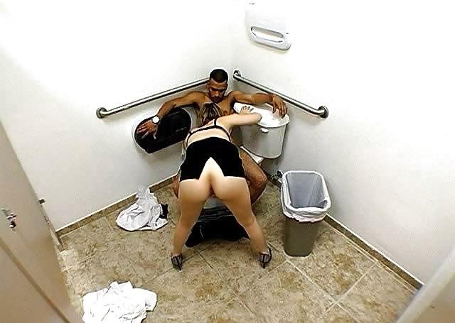15P Young Couple Recorded by a Hidden Cam at Toilet