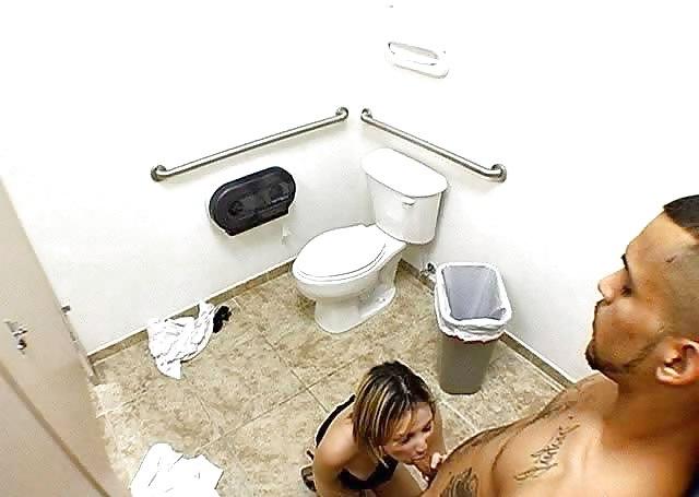 15P Young Couple Recorded by a Hidden Cam at Toilet