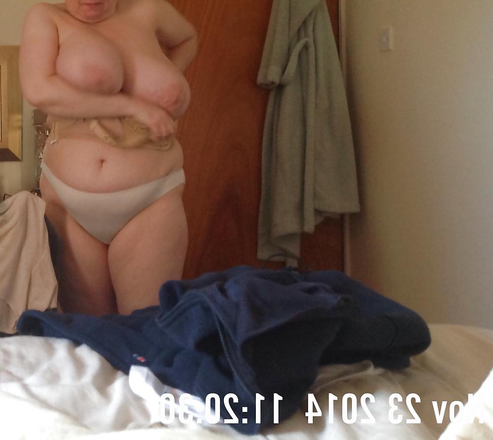 17P Wife's tits from this morning...