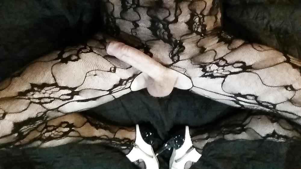 8P My new crotchless body stocking