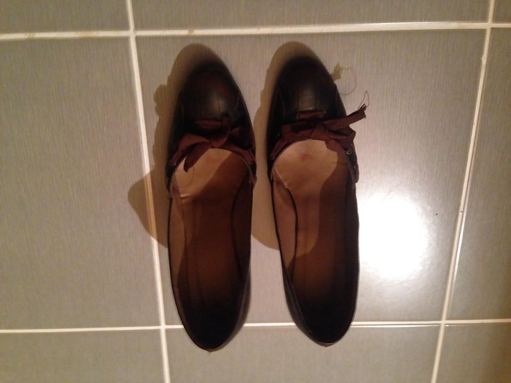 16P My friend's beautiful wife's sexy shoe collection. 
