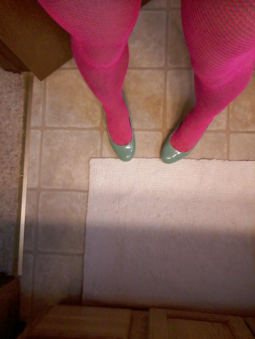 13P Sexy pink bodystocking