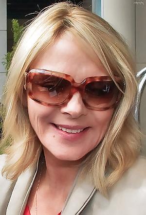25P Kim Cattall, Mature, Blonde Fuck Doll.