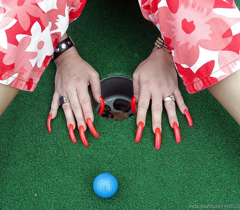 18P Sexy long Nails