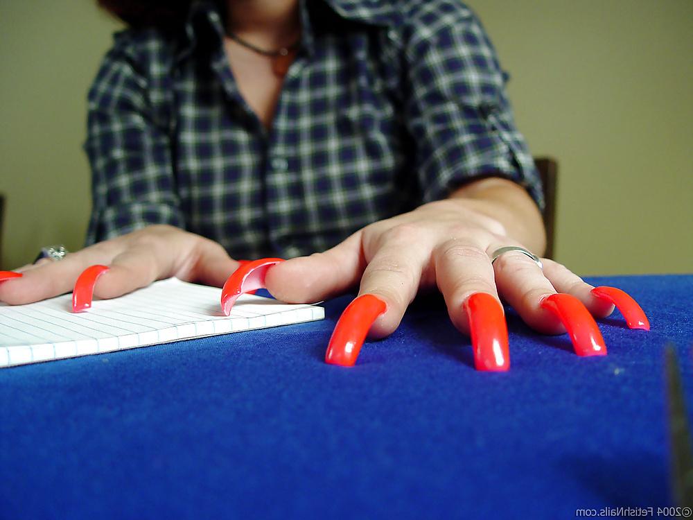 18P Sexy long Nails