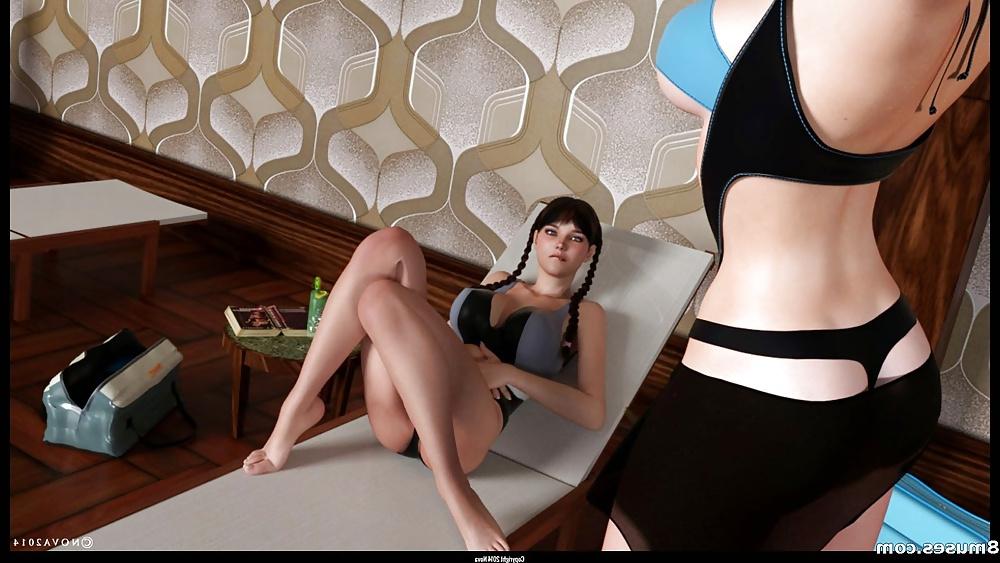 20P Pic serie. Pool Party with TS 