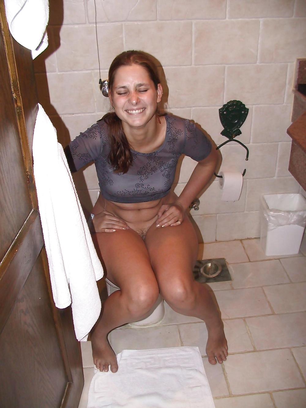 25P Caught on the Toilet