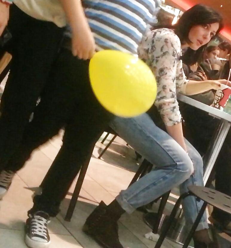 22P Spy sexy teens restaurant romanian