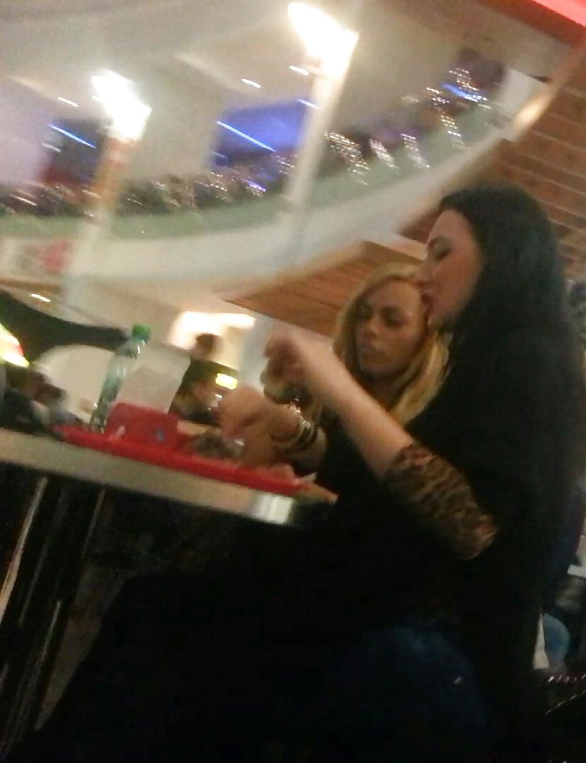 22P Spy sexy teens restaurant romanian