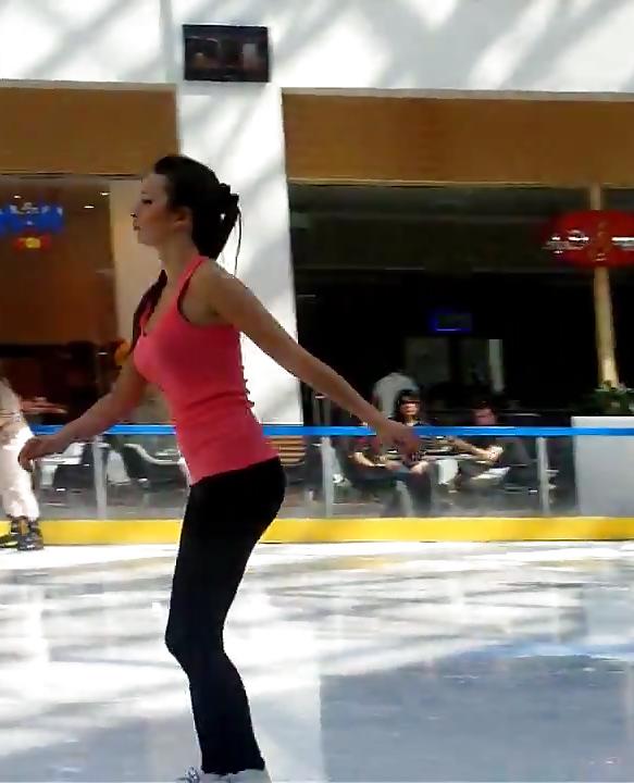 21P Spy sexy teens patinoar romanian