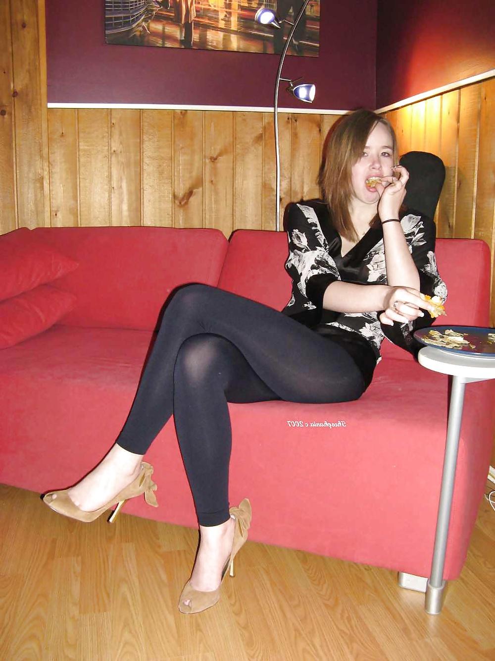 25P JUST PANTYHOSE IBSTROKING!!!!!!!