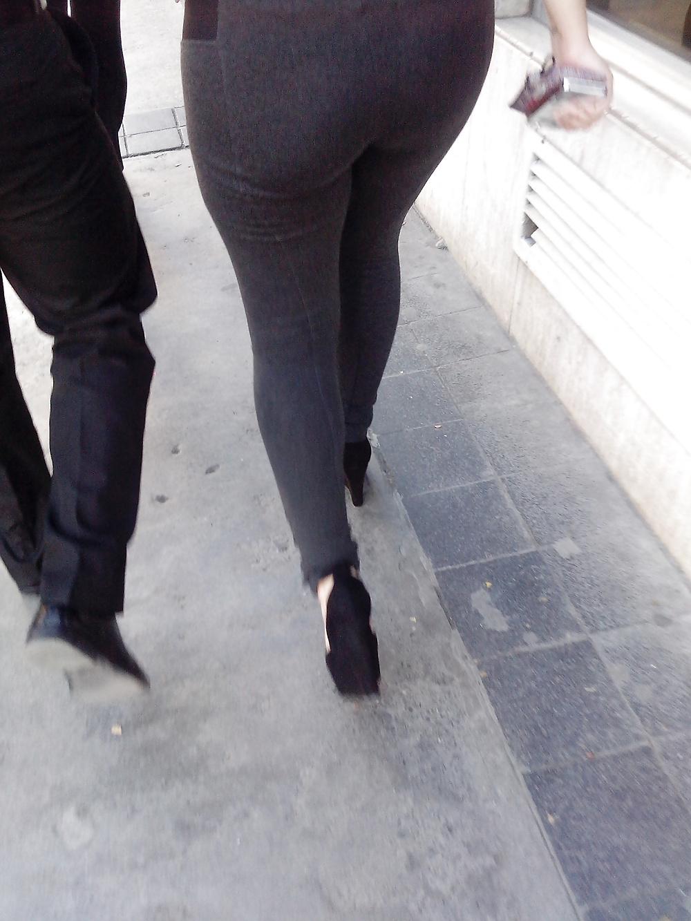 16P Culito en Leggins Gris 