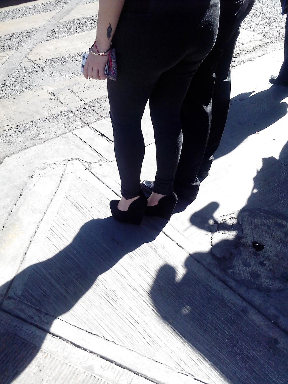 16P Culito en Leggins Gris 