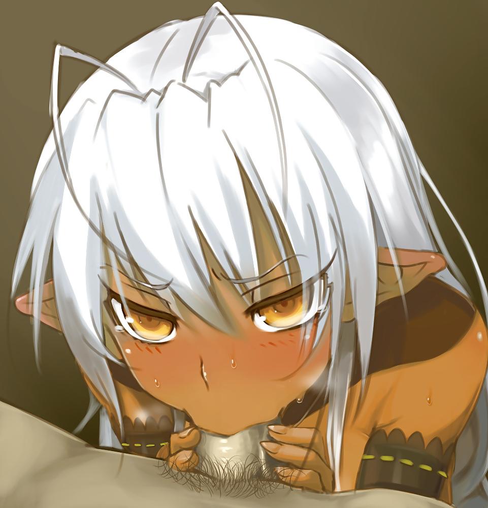 25P Dark-skinned hentai gals