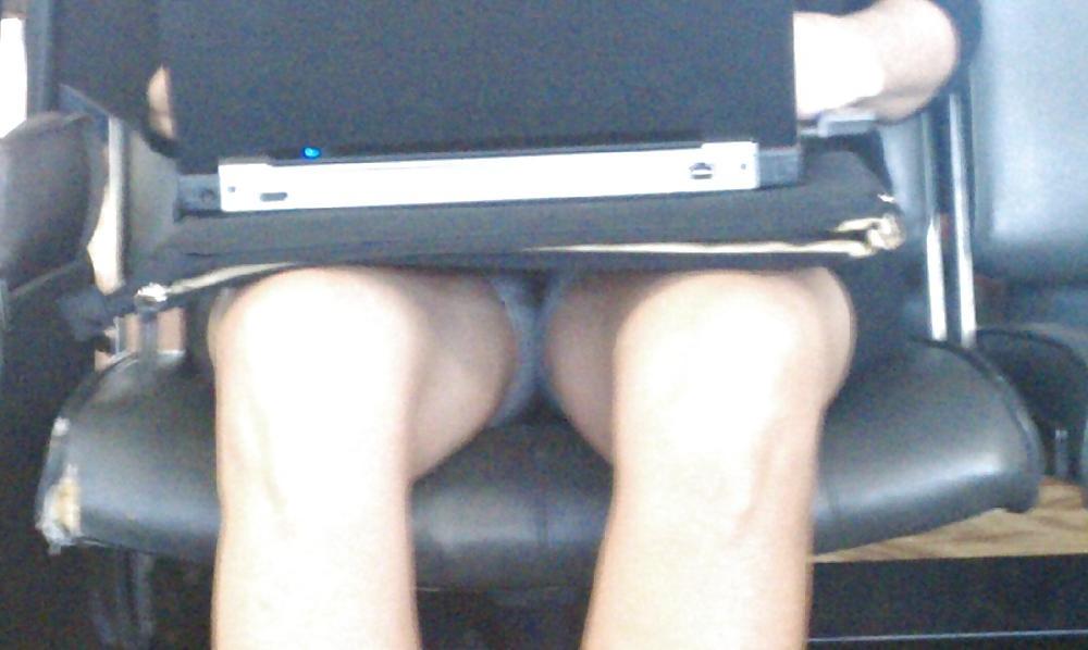 4P Busted doing upskirt
