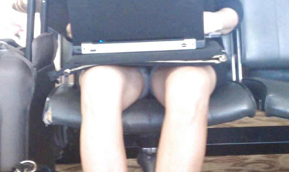 4P Busted doing upskirt