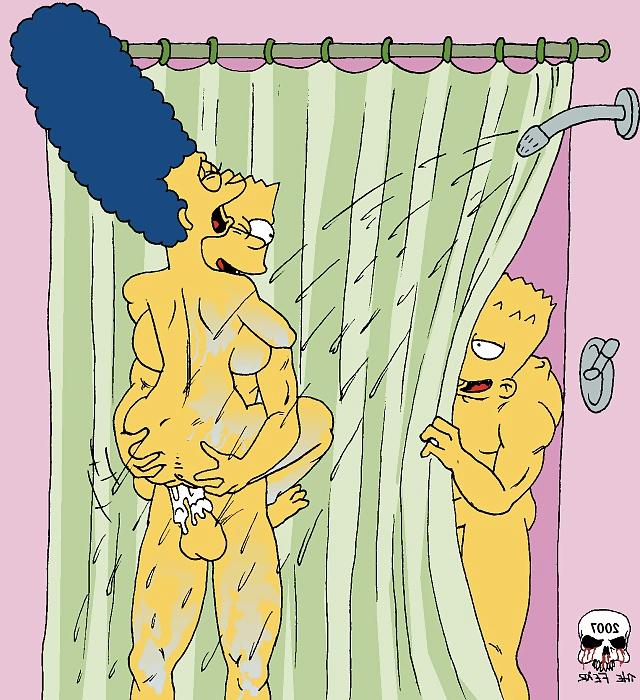 14P The simpsons  beach 